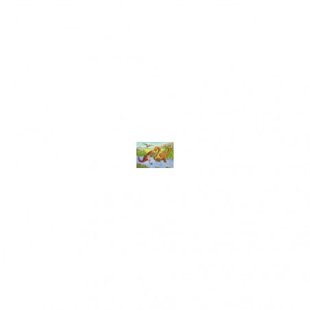 Ravensburger - Spielende Dinos, 2 x 24 Teile