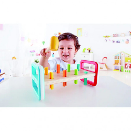 Hape - Regenbogen-Klopfbank