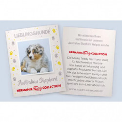 Teddy-Hermann - Australian Shepherd Welpe sitzend 22 cm