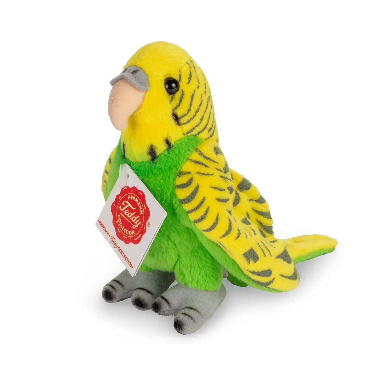 Teddy-Hermann - Wellensittich grün 13 cm