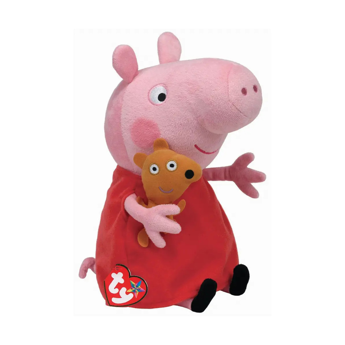 Ty - Beanie Babies Licensed - Peppa Pig - Peppa Pig, medium