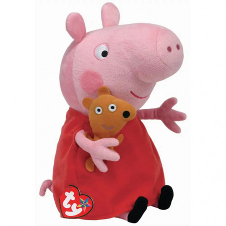 Ty - Beanie Babies Licensed - Peppa Pig - Peppa Pig, medium