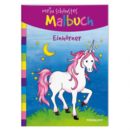 Tessloff - Mein schönstes Malbuch - Einhörner