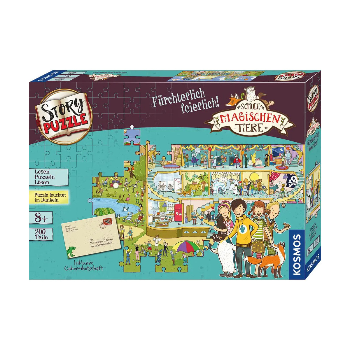 KOSMOS - Die Schule der magischen Tiere - Fürchterlich feierlich, 200 Teile