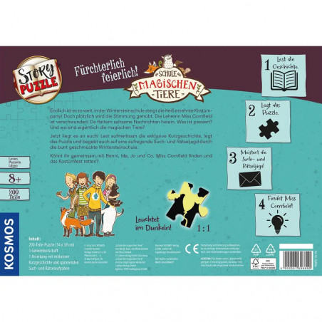 KOSMOS - Die Schule der magischen Tiere - Fürchterlich feierlich, 200 Teile