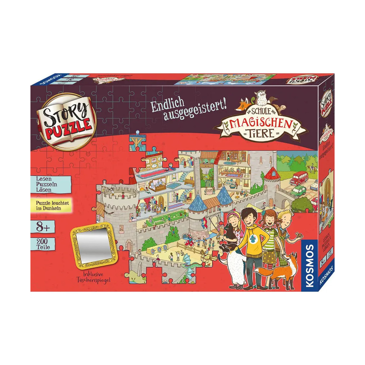 KOSMOS - Die Schule der magischen Tiere - Endlich ausgegeistert, 200 Teile