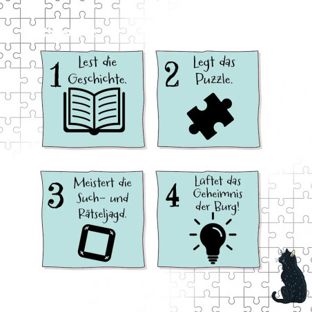 KOSMOS - Die Schule der magischen Tiere - Endlich ausgegeistert, 200 Teile