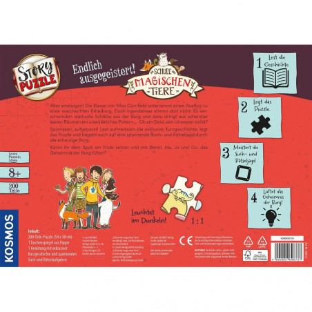 KOSMOS - Die Schule der magischen Tiere - Endlich ausgegeistert, 200 Teile