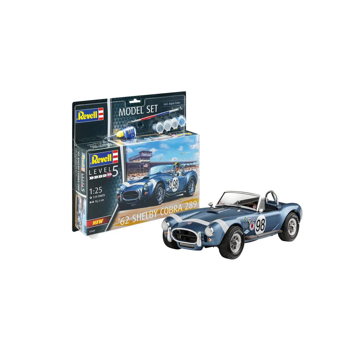 Revell - Model Set '62 Shelby Cobra 289
