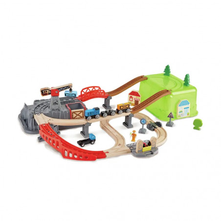 Hape - Eisenbahn-Baukasten-Set