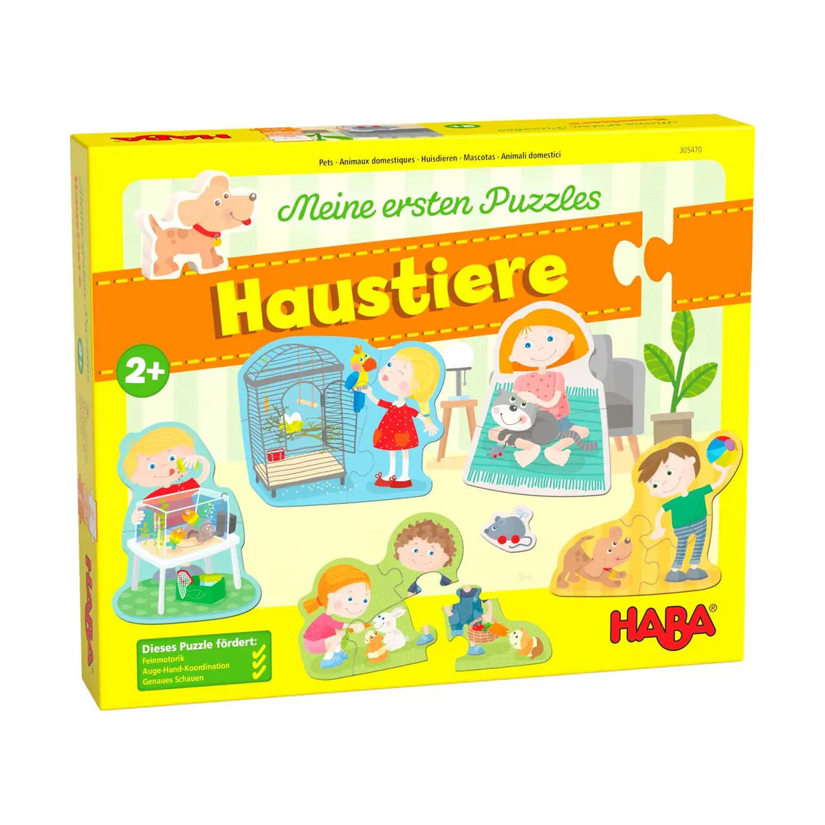 HABA - Meine ersten Puzzles - Haustiere