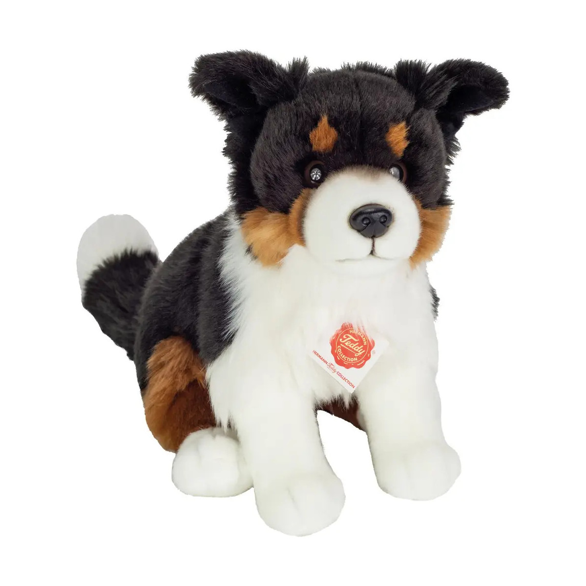 Teddy-Hermann - Tri-Color Border Collie sitzend 30 cm