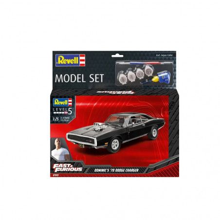 Revell - Model Set F&F Dominics 1970 Dodge Charger