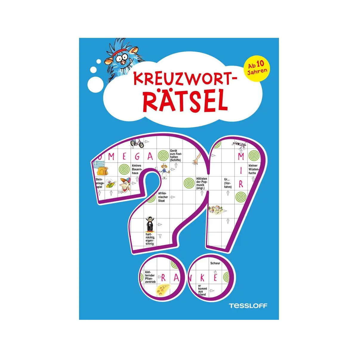Tessloff - Malen, Rätseln & mehr - Kreuzworträtsel ab 10 Jahren