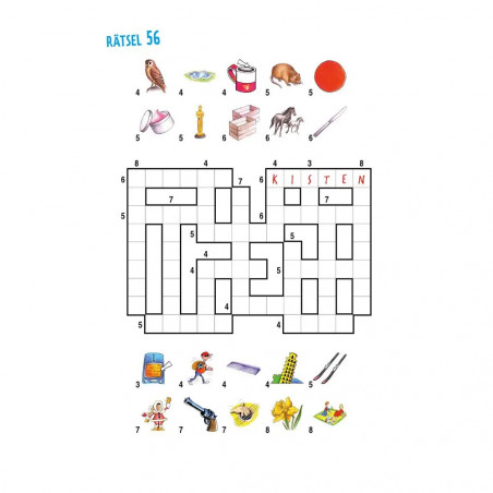 Tessloff - Malen, Rätseln & mehr - Kreuzworträtsel ab 10 Jahren