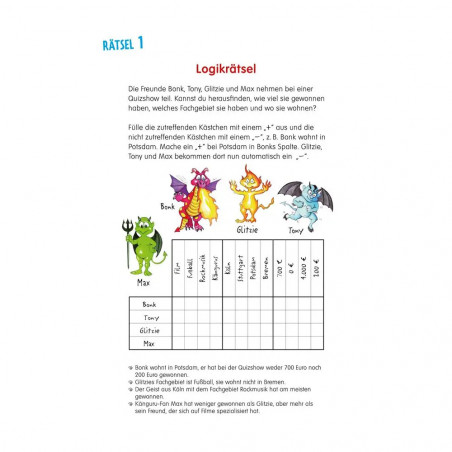 Tessloff - Malen, Rätseln & mehr - Logische Denkrätsel ab 10 Jahren