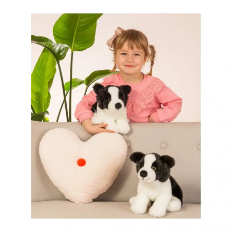 Teddy-Hermann - Border Collie Welpe sitzend 25 cm