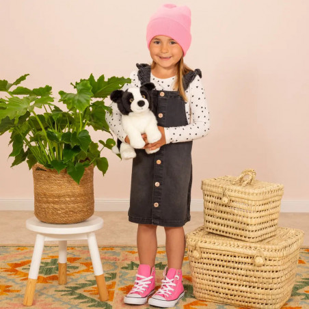 Teddy-Hermann - Border Collie Welpe sitzend 25 cm