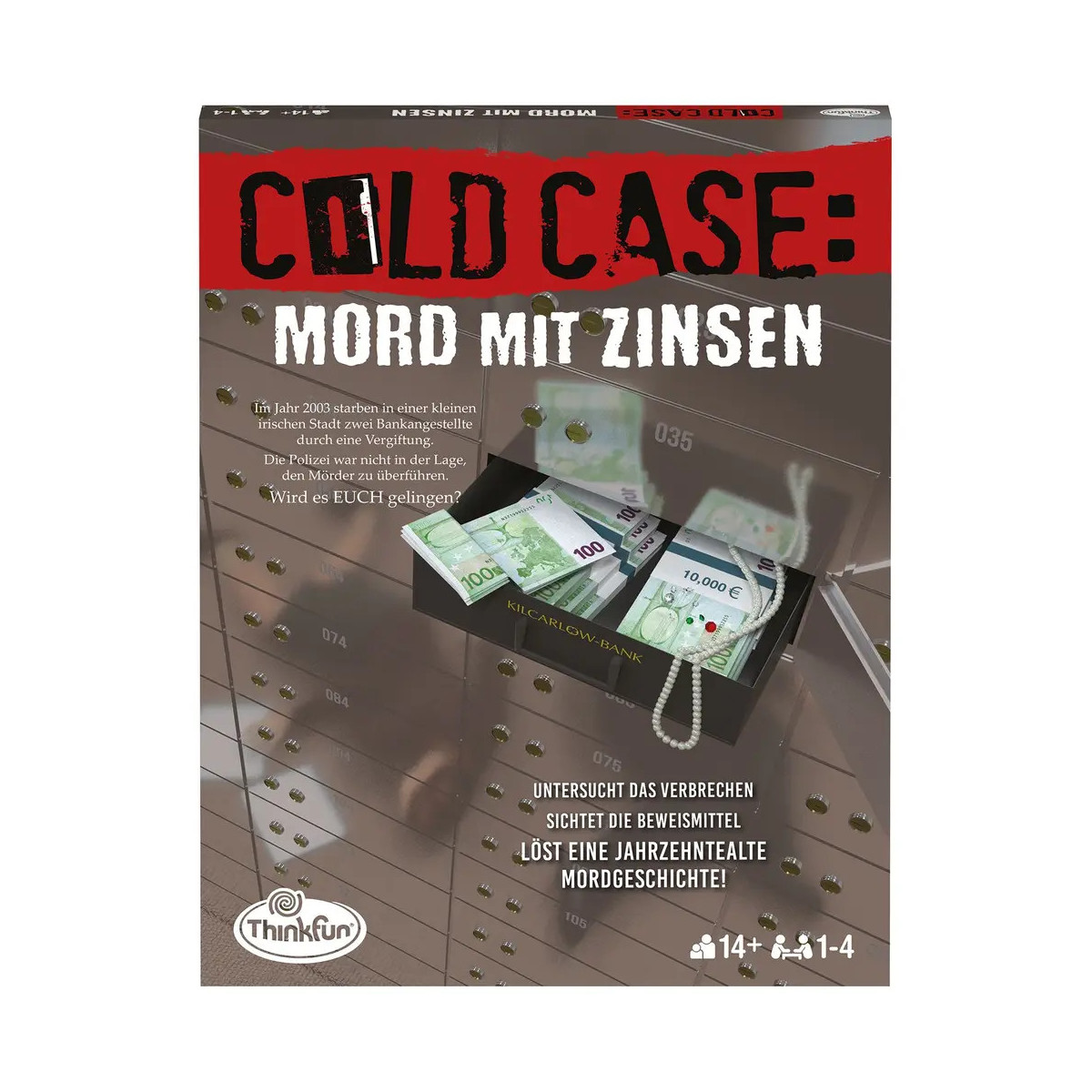 ThinkFun - Cold Case: Mord mit Zinsen