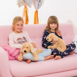 Teddy-Hermann - Schlenkerhund beige, 40 cm