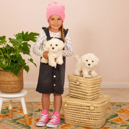 Teddy-Hermann - Malteser stehend 23 cm