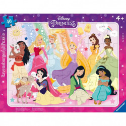 Ravensburger - Unsere Disney Prinzessinnen, 40 Teile