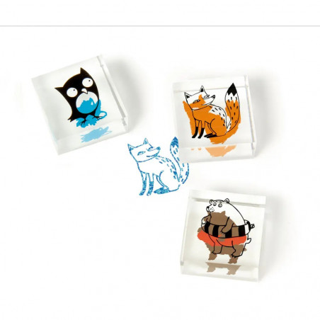 Oetinger - Krickel-Krakel - Stempel Motiv - Bär