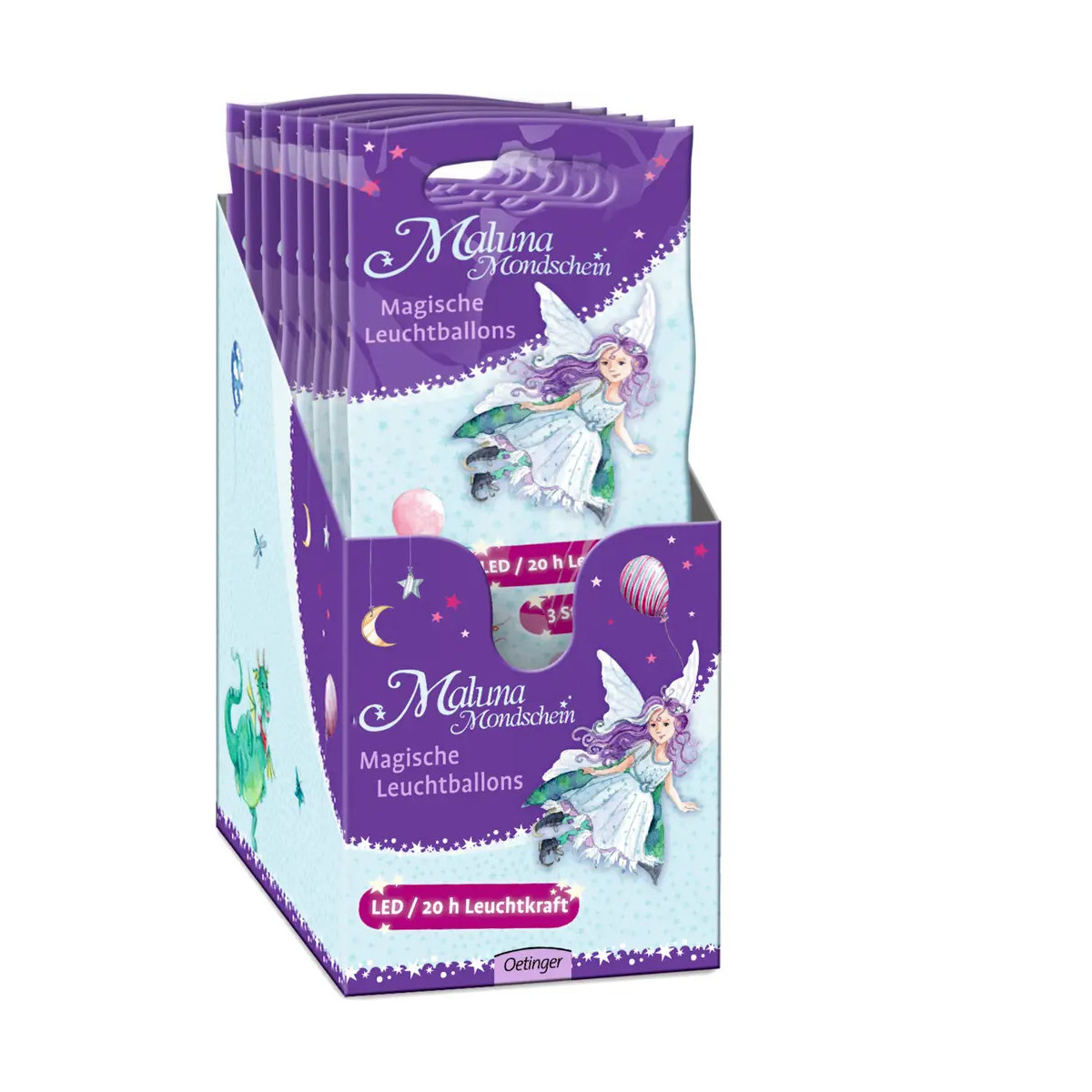 Oetinger - Maluna Mondschein - Magische Leuchtballons