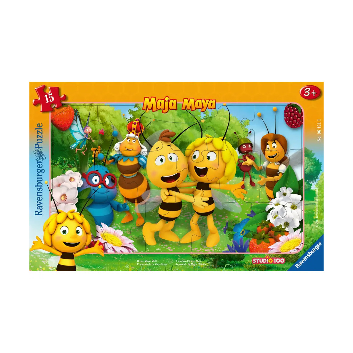Ravensburger - Biene Majas Welt, 15 Teile