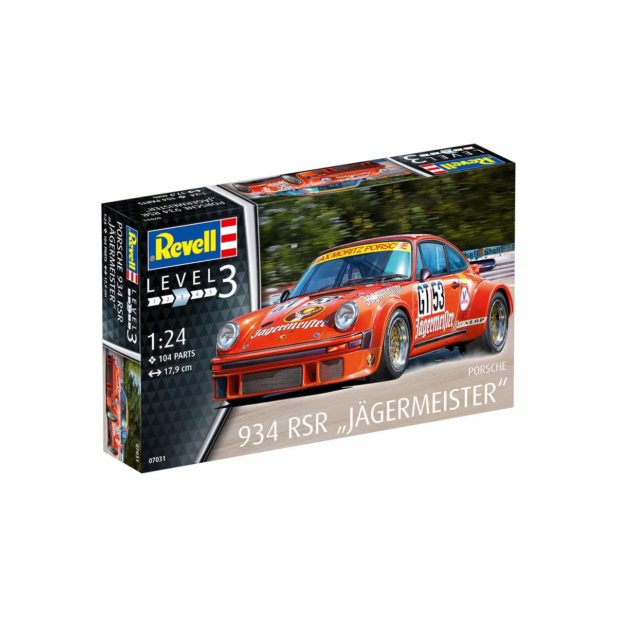 Revell - Porsche 934 RSR  Jägermeister
