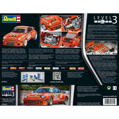 Revell - Porsche 934 RSR  Jägermeister
