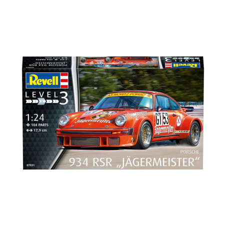 Revell - Porsche 934 RSR  Jägermeister