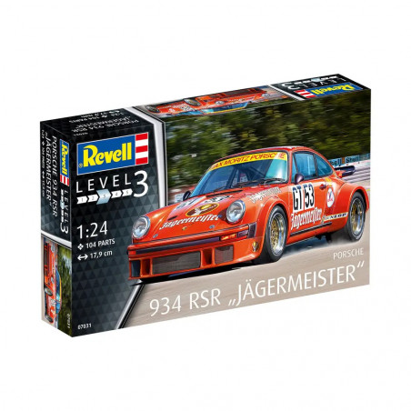 Revell - Porsche 934 RSR  Jägermeister