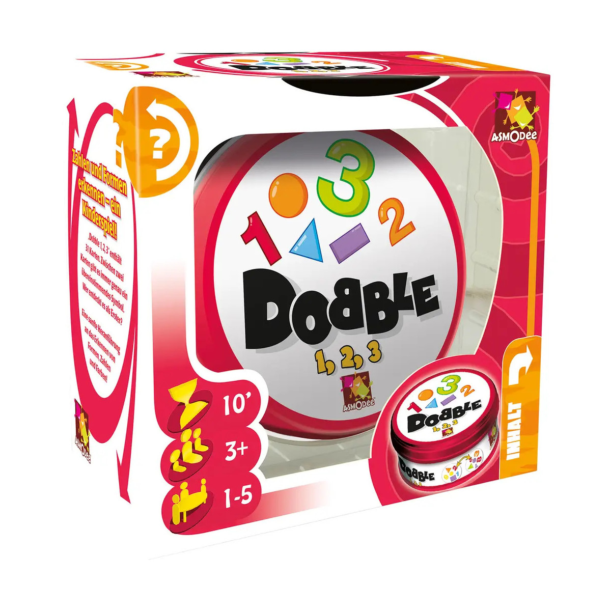 Asmodée - Dobble 1, 2, 3