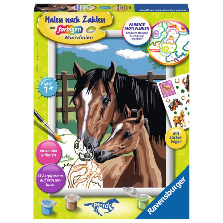 Ravensburger - Pferd mit Fohlen