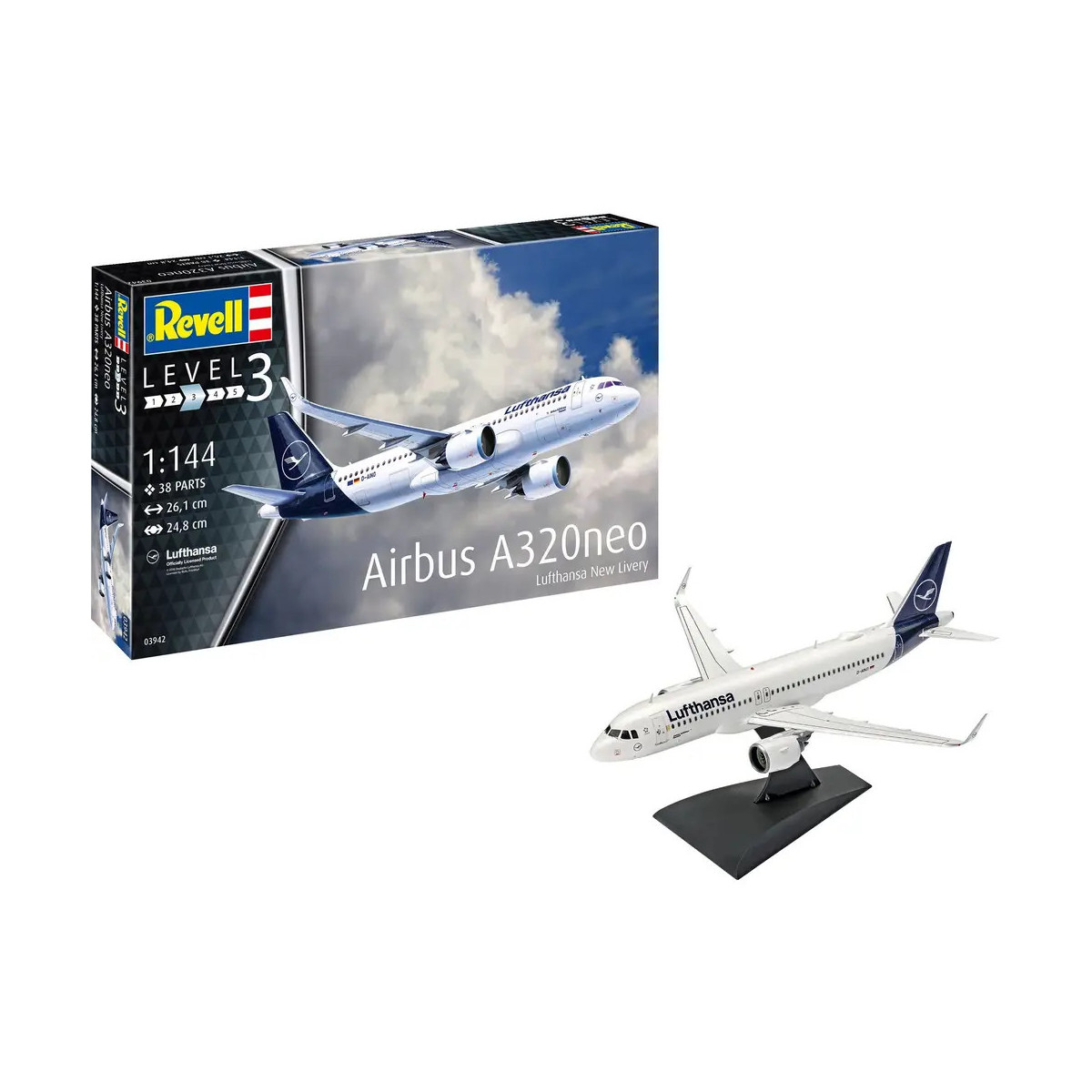 Revell - Airbus A320neo Lufthansa - New Livery