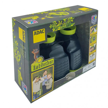 ADAC Fernglas,Kunststoff mit gummierten Haltepunkten, Fokuse