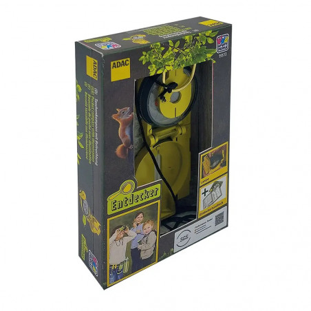 ADAC Taschenkompass, mit Beleuchtung, Kunststoff, ölgelagert