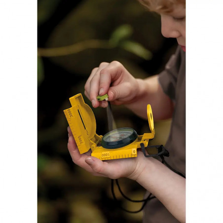 ADAC Taschenkompass, mit Beleuchtung, Kunststoff, ölgelagert