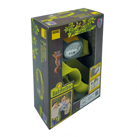 ADAC LED Stirnlampe, 7 leistungsstarke LED's, 3 Einstellunge