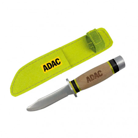 ADAC Schnitzmesser, mit abgerundeter Spitze, aus rostfreiem