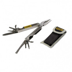 ADAC Multifunktionswerkzeug, aus rostfreiem Edelstahl mit 9