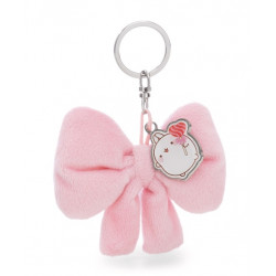 NICI - Schlüsselanhänger MOLANG Schleife 8cm mit Metall-Anhänger an Header Karte