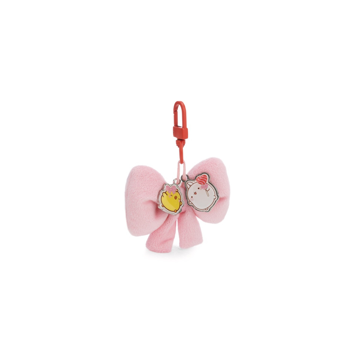 NICI - Taschenanhänger MOLANG Schleife 8cm an Header Karte