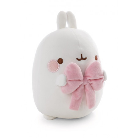 NICI - Kuscheltier MOLANG mit Schleife 12cm