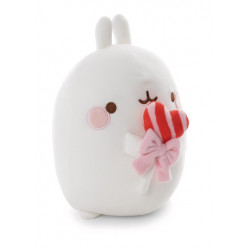 NICI - Kuscheltier MOLANG mit Lolli 12cm