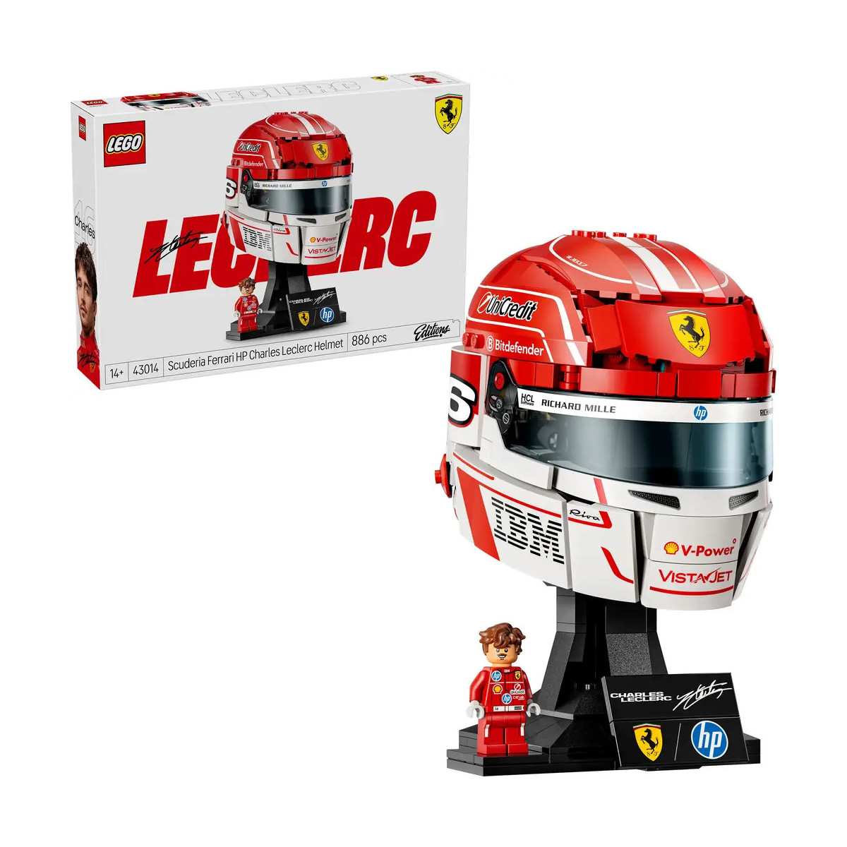 LEGO® Special Edition 43014 Scuderia Ferrari HP Charles Leclerc Helm