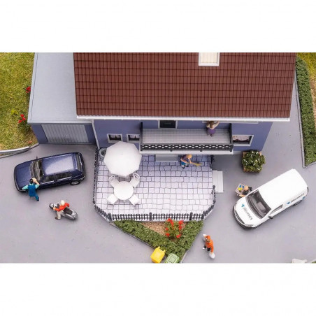 FALLER H0 Zweifamilienhaus