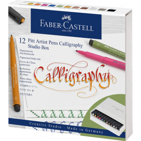 Faber-Castell Tuschestift Pitt Artist Pen C 12er A.box