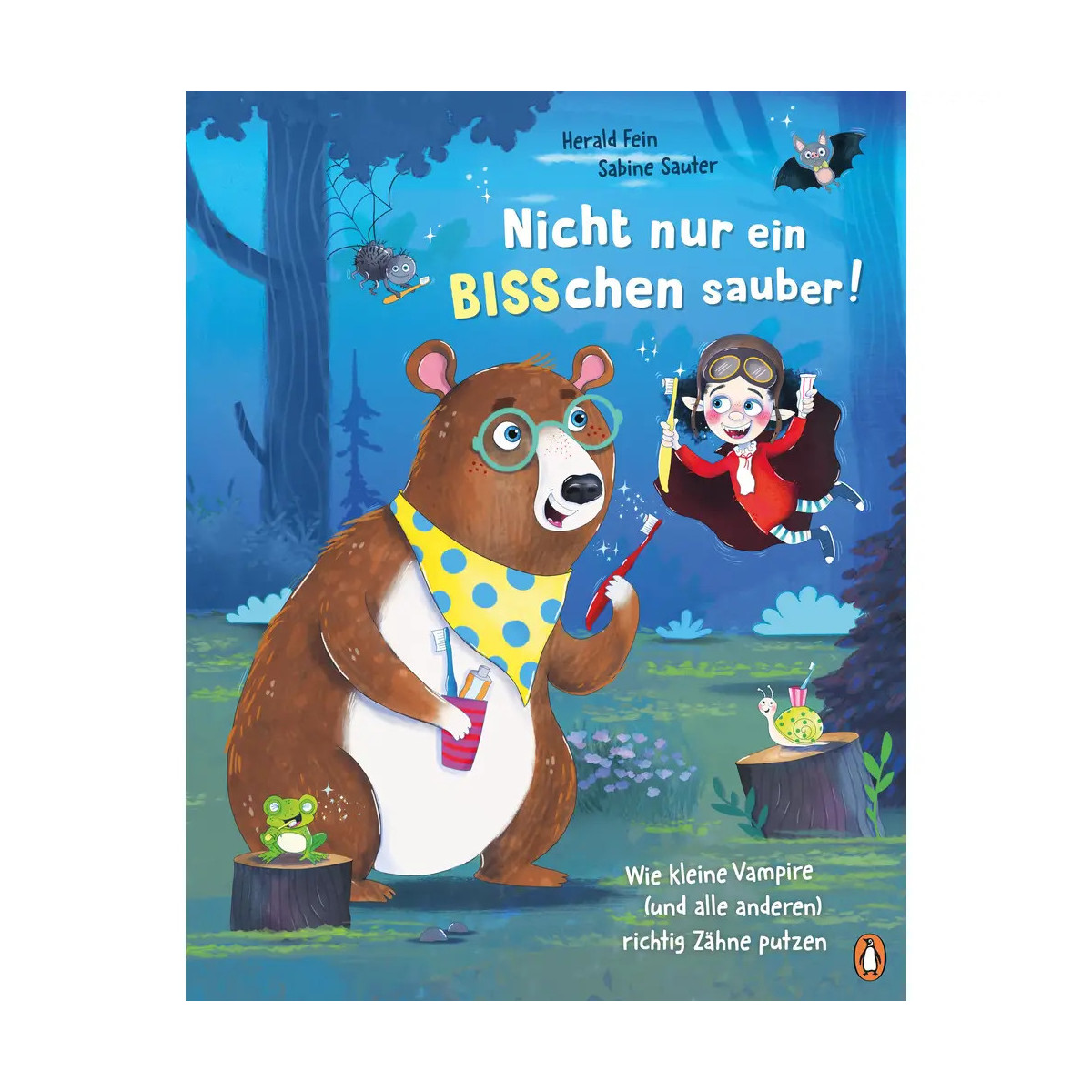 Nicht nur ein BISSchen sauber! Wie kleine Vampire (und alle anderen) richtig Zähne putzen